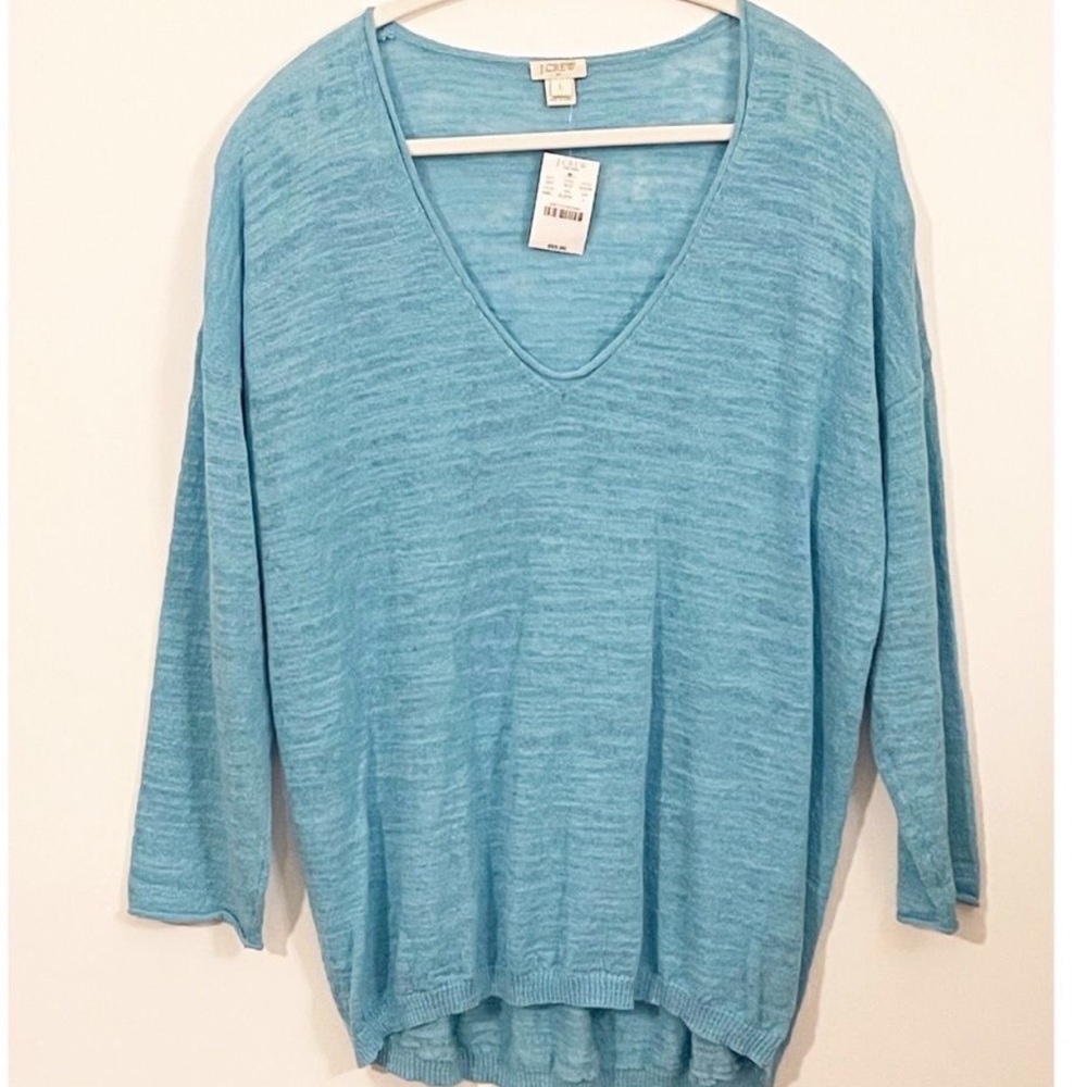J. Crew Airspun Boyfriend Sweater, style A5209